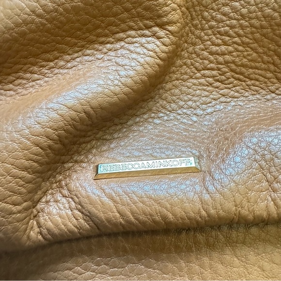 Rebecca Minkoff Julian Medium Tan Leather Backpack - Picture 9 of 14